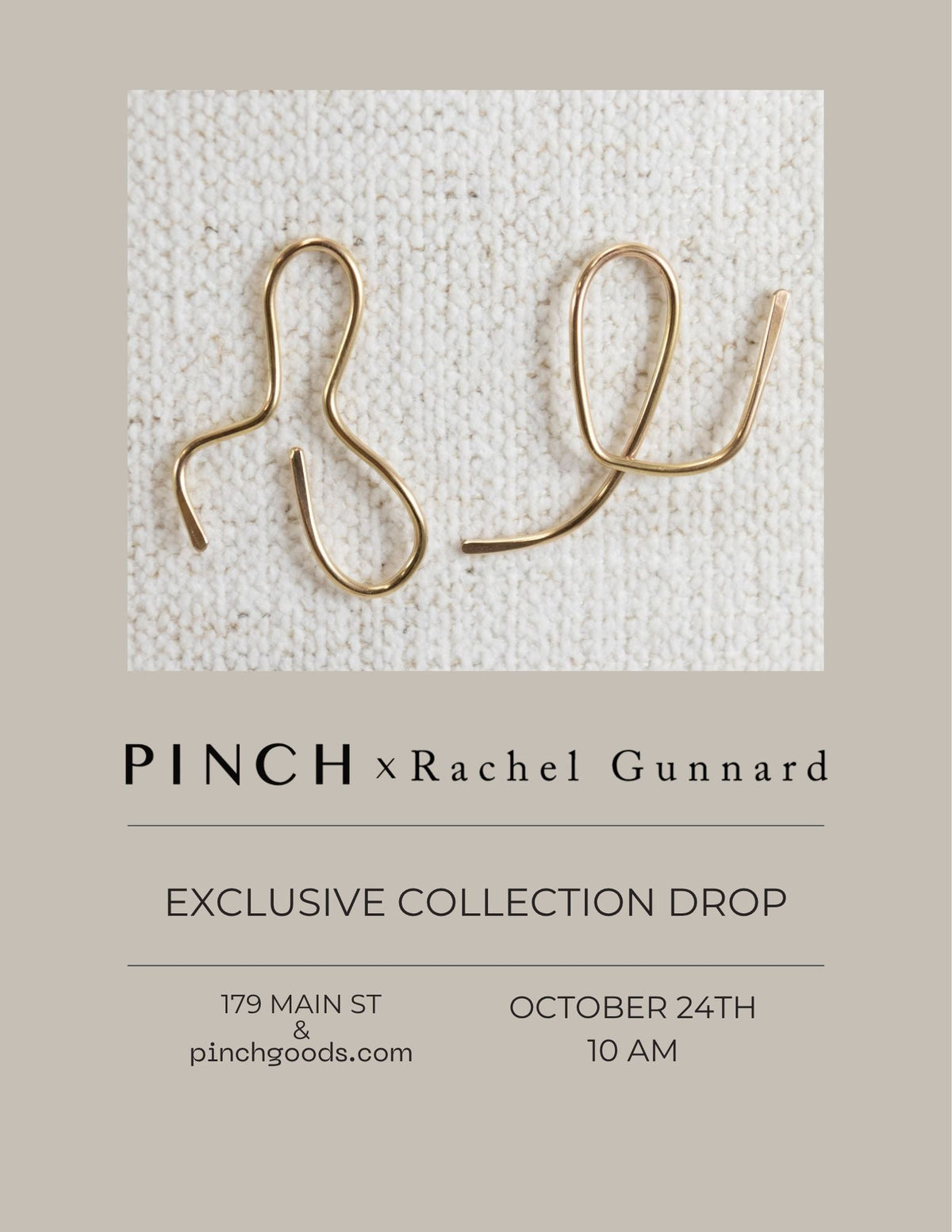 Rachel Gunnard Exclusive Collection Drop OCTOBER 24th 10 AM