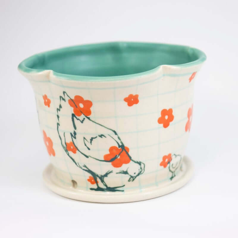 Chickens Planter