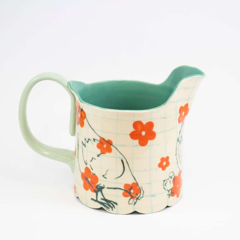 Chickens Pitcher