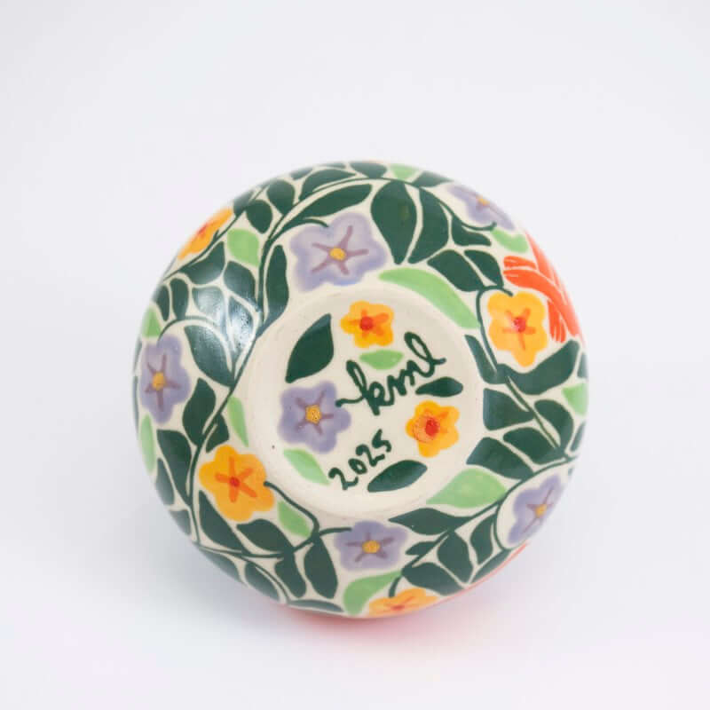 Small Round Bunnies Vase