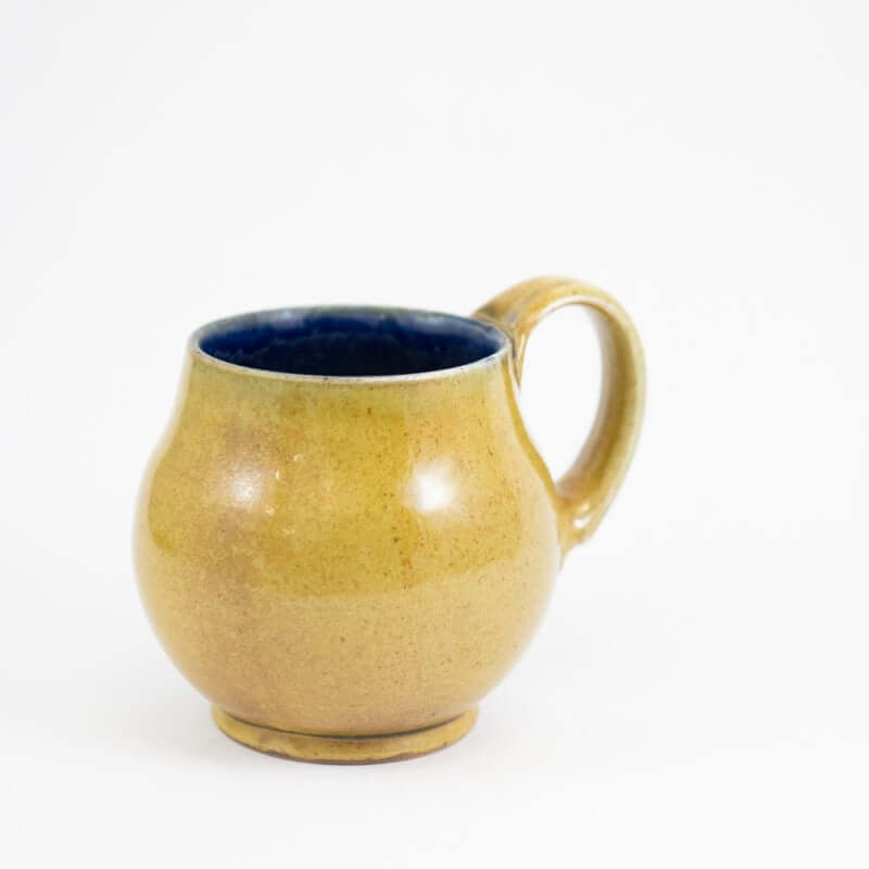 Round Bellied Mug in Amber at PINCH