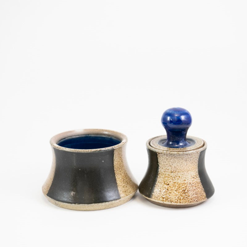 Medium Stacking Checkboard Canister