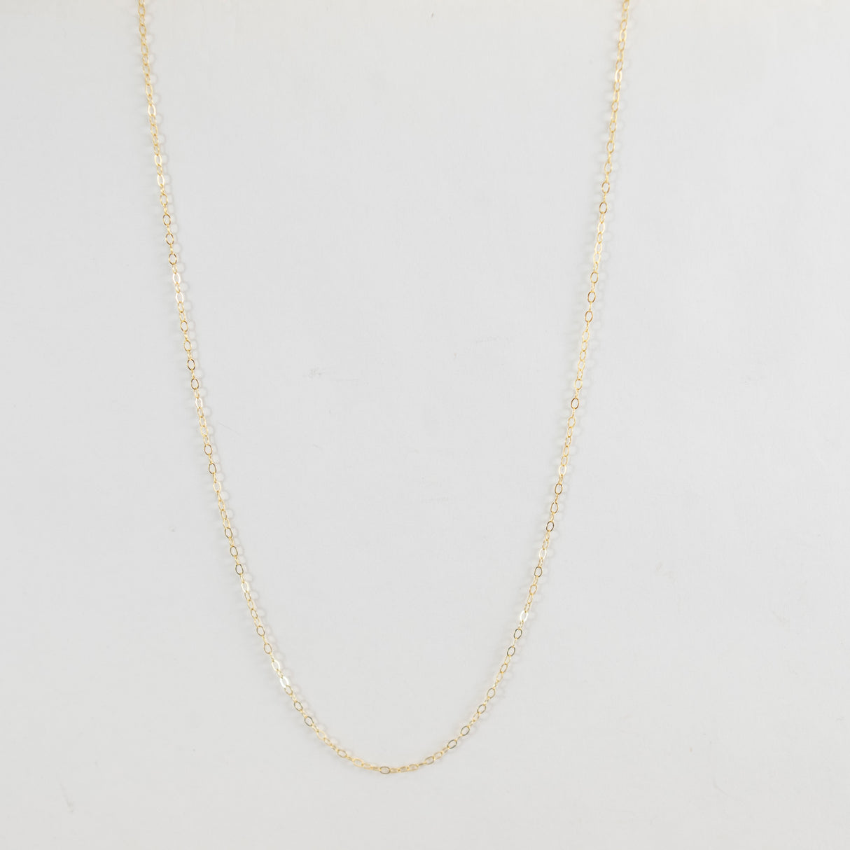 16" Solid 14k Gold 9mm Chain