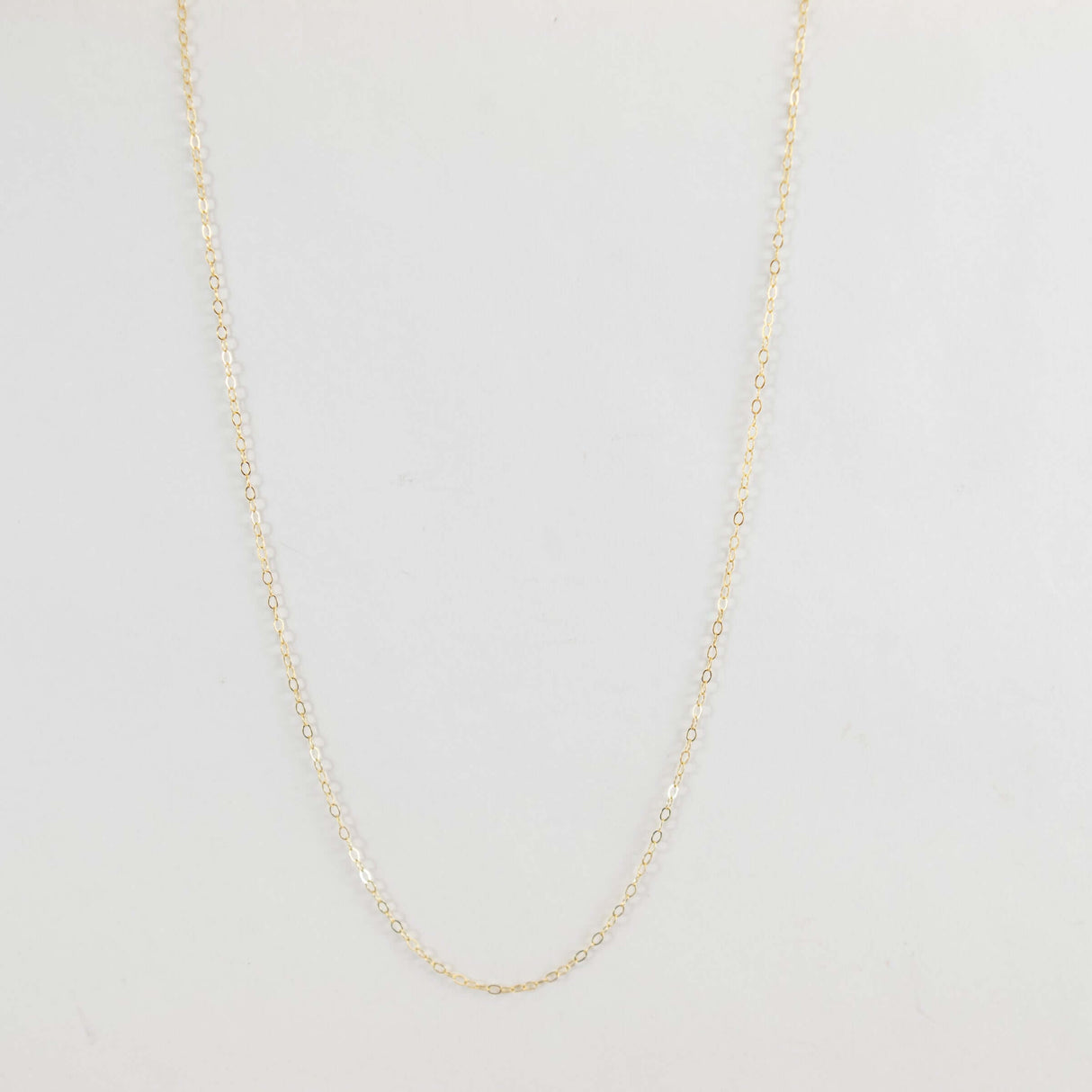 16" Solid 14k Gold 9mm Chain at PINCH