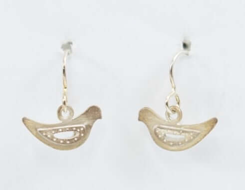 Abstract Dove Earrings