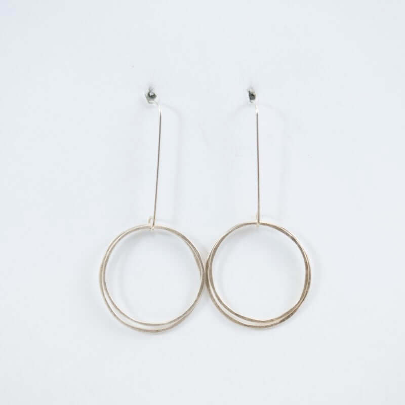 Medium Open Circle Earrings at PINCH