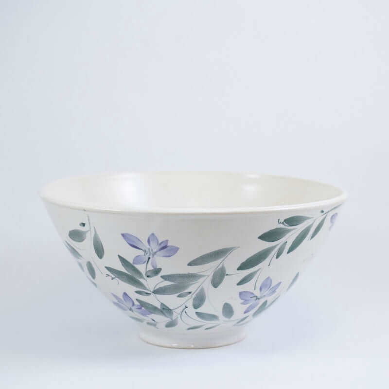 Deep Bowl with Scattered Flowers at PINCH