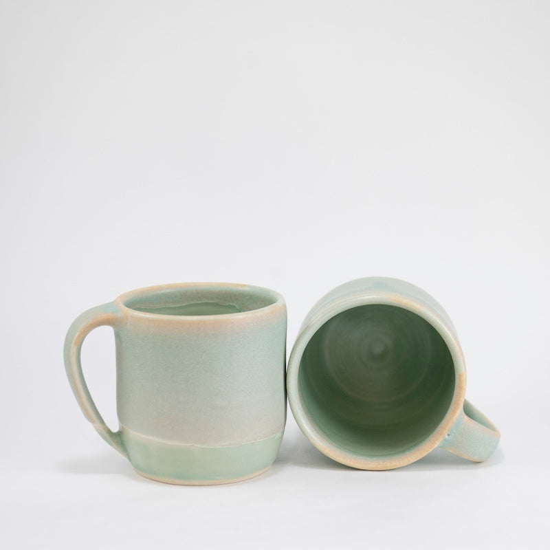 Cloud Mug in Matte Green