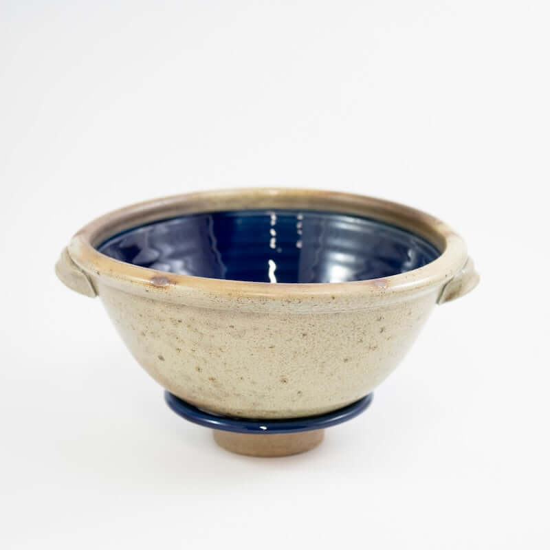 Large Berry Bowl with Blue Interior at PINCH