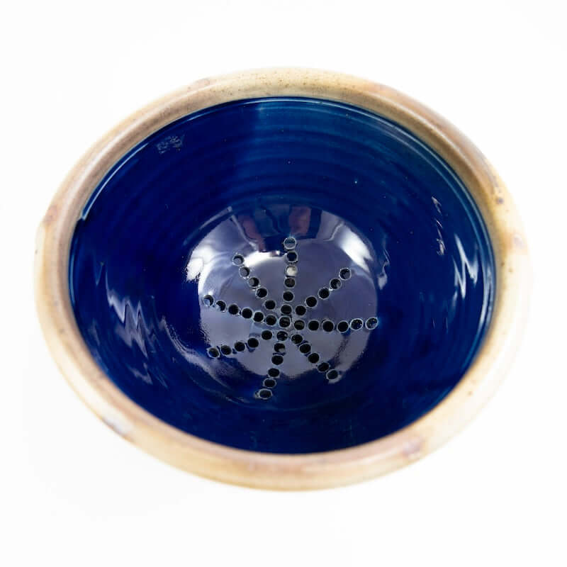 Large Berry Bowl with Blue Interior at PINCH