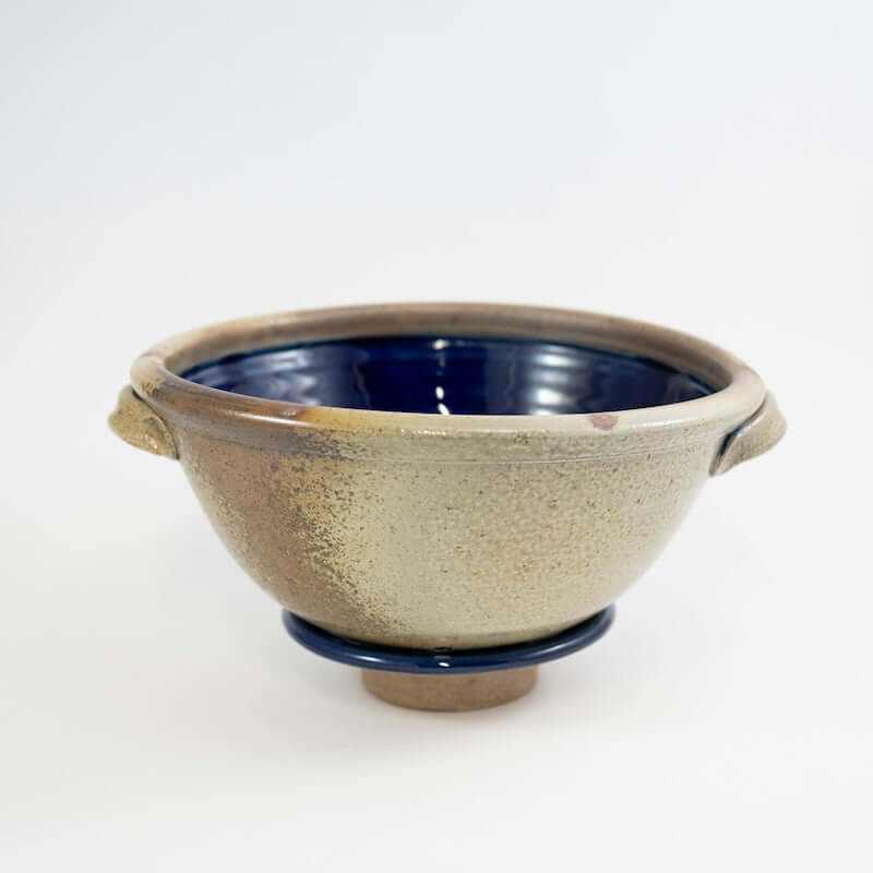 Large Berry Bowl with Blue Interior at PINCH
