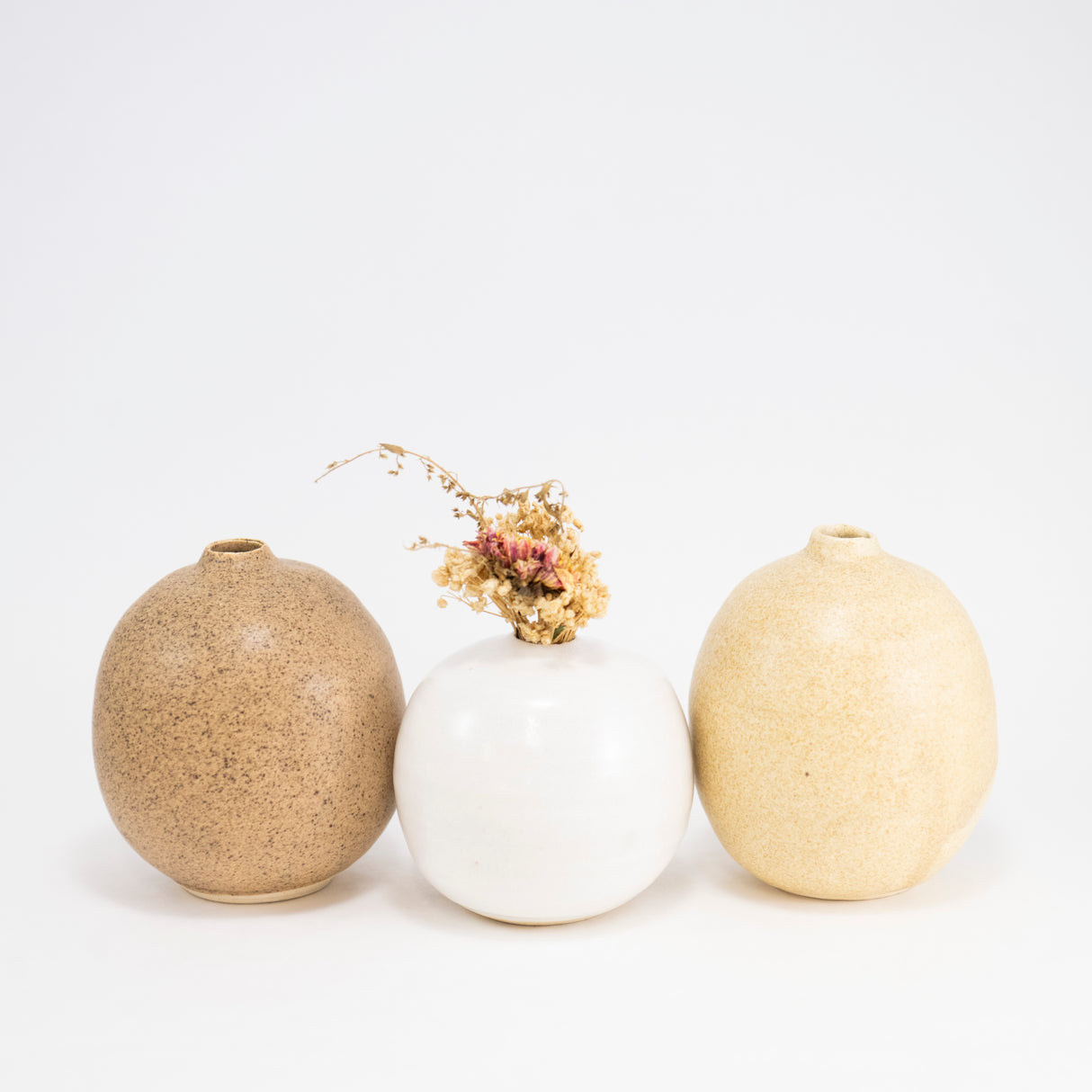 Tiny Round Bottle Vase