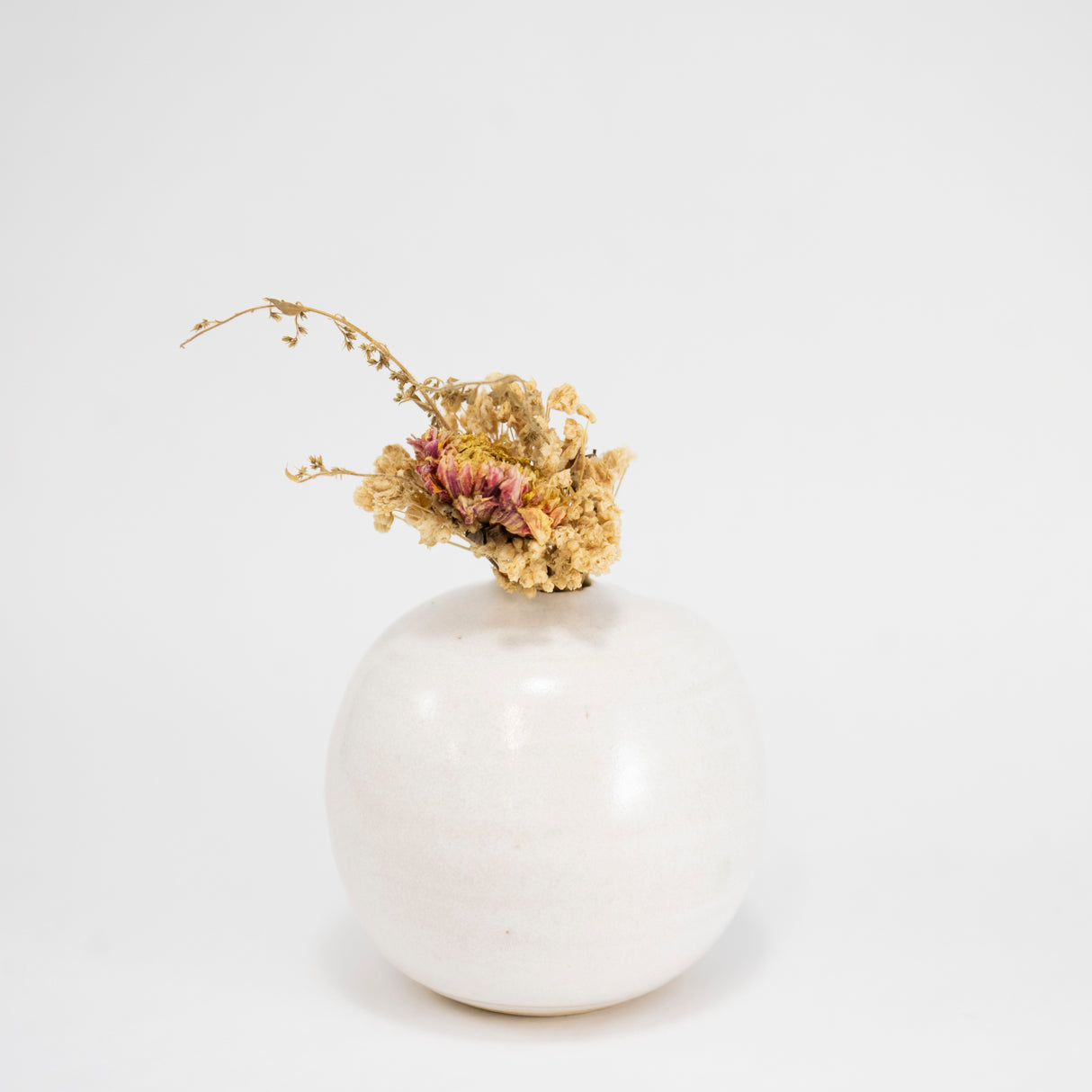 Tiny Round Bottle Vase