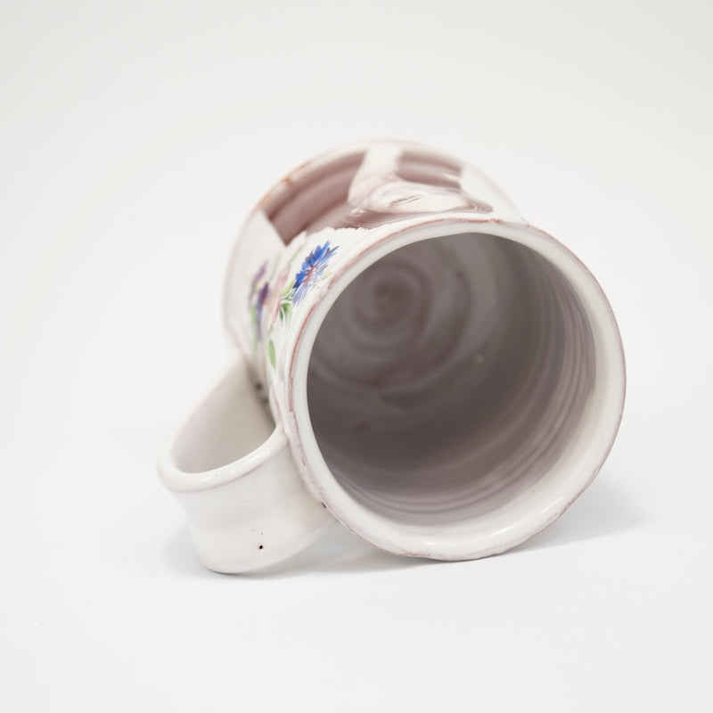 Kamala Harris & Tim Walz Mug with Flowers from Justin Rothshank at Pinch in Northampton, MA