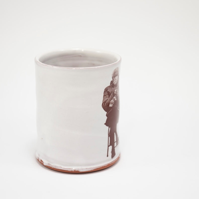 Bernie Sanders with Mittens Mug from Justin Rothshank at Pinch in Northampton, MA