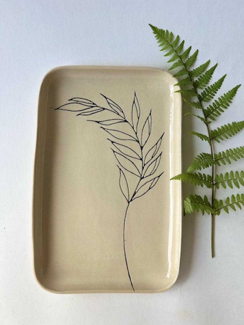 Willow Oak Tray from CSF Ceramics at Pinch in Northampton, MA