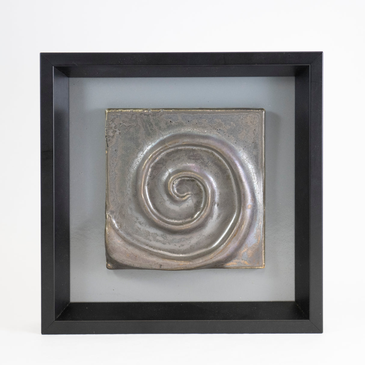 Tasogare no Uzu (Twilgiht Swirl) Framed Sculpture by Hiroshi Nakayama
