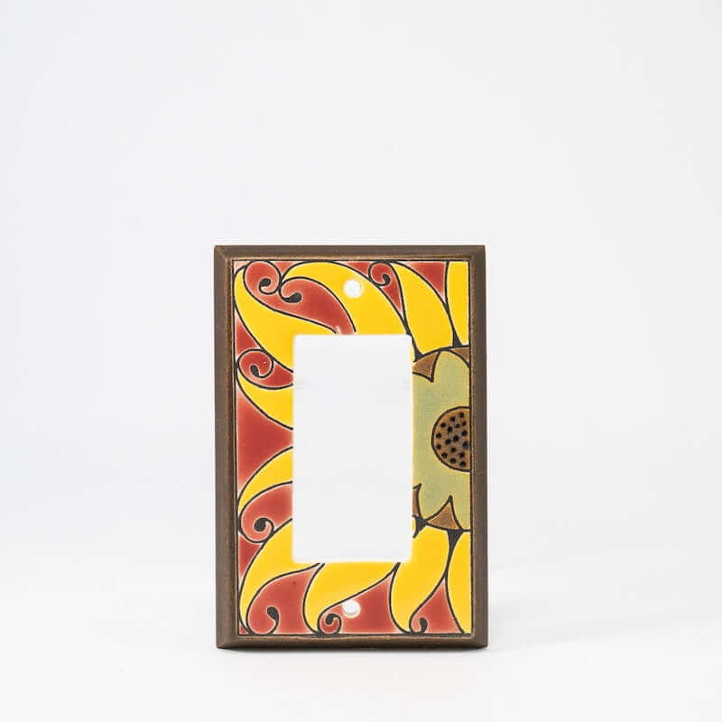 Mexican Sunflower Switchplate & Outlet Covers at PINCH