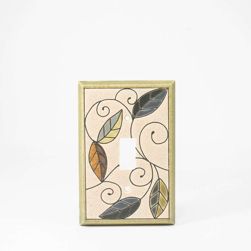 Mosaic Leaves Switchplate & Outlet Covers at PINCH