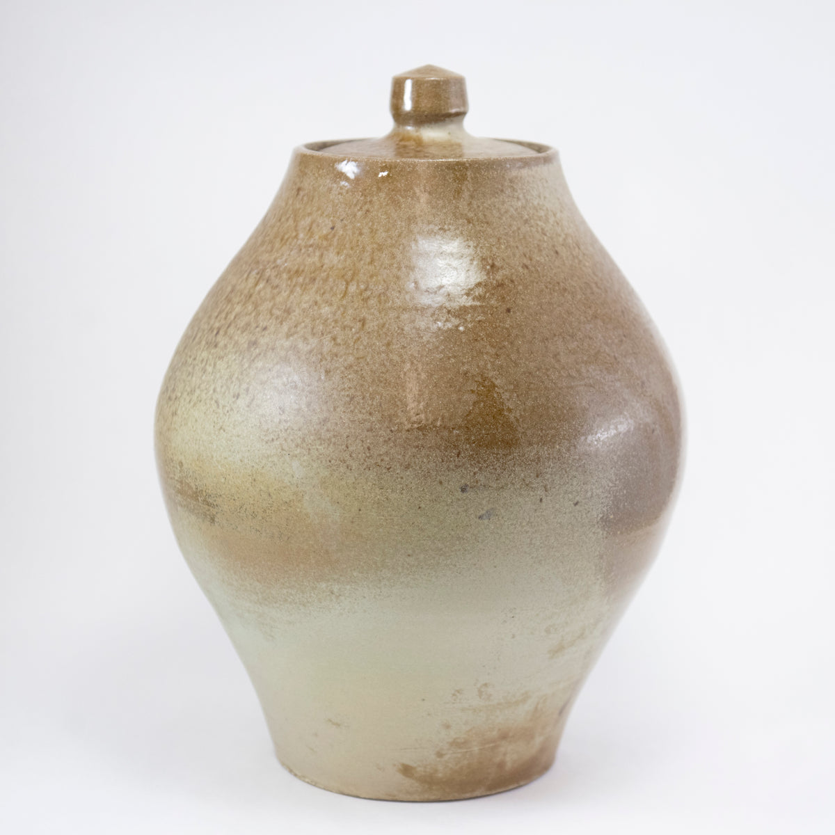 Large Covered Jar by Michael McCarthy