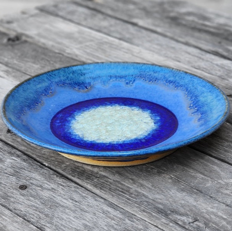 Small Platter in Starry Night Glaze from Dock 6 Pottery at Pinch in Northampton, MA