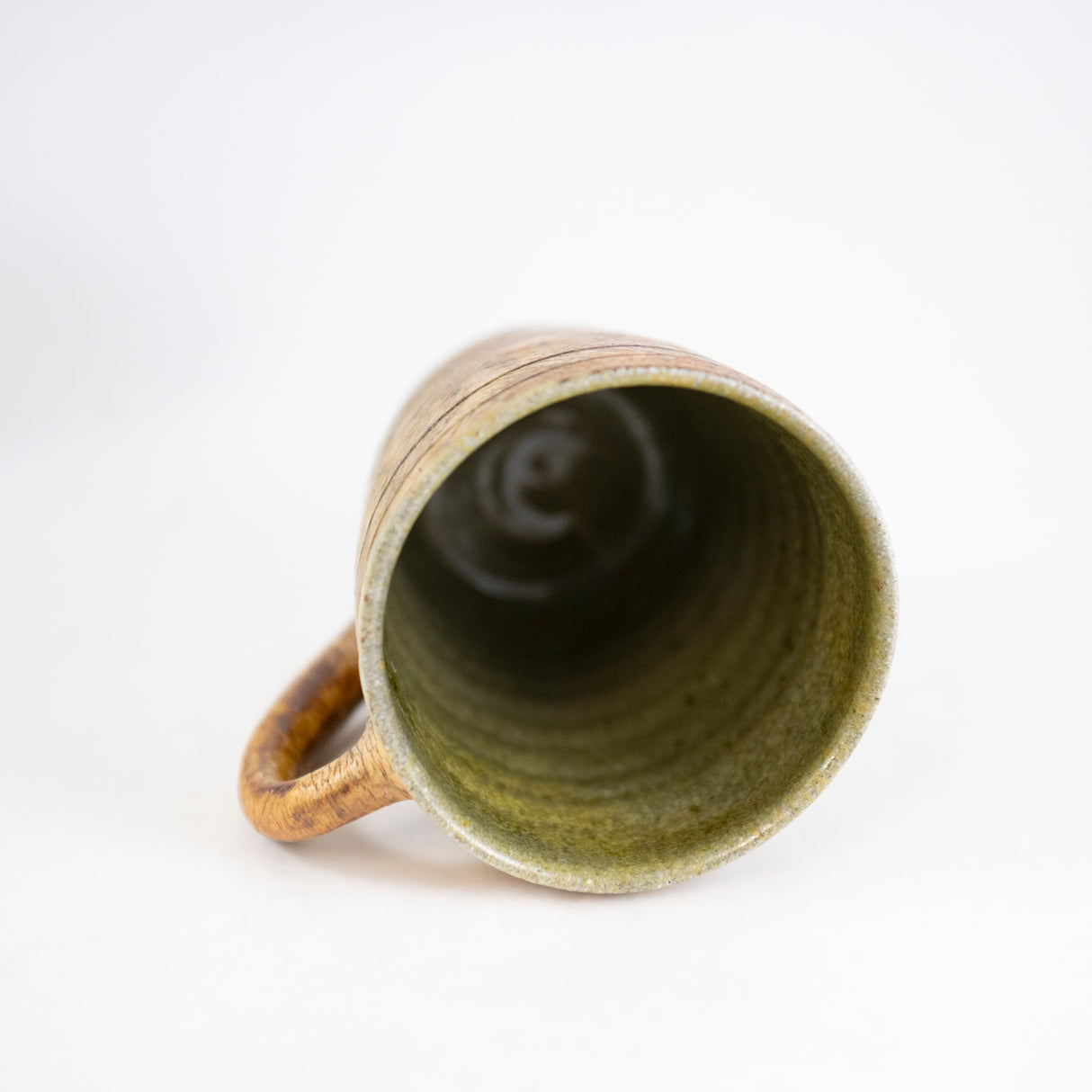 Burnished Brown Mug by Mark Shapiro