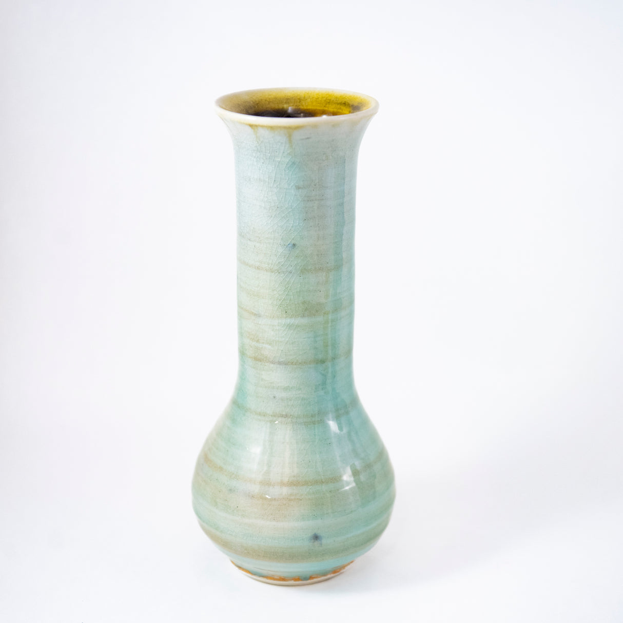 Teal Vase by Mark Shapiro