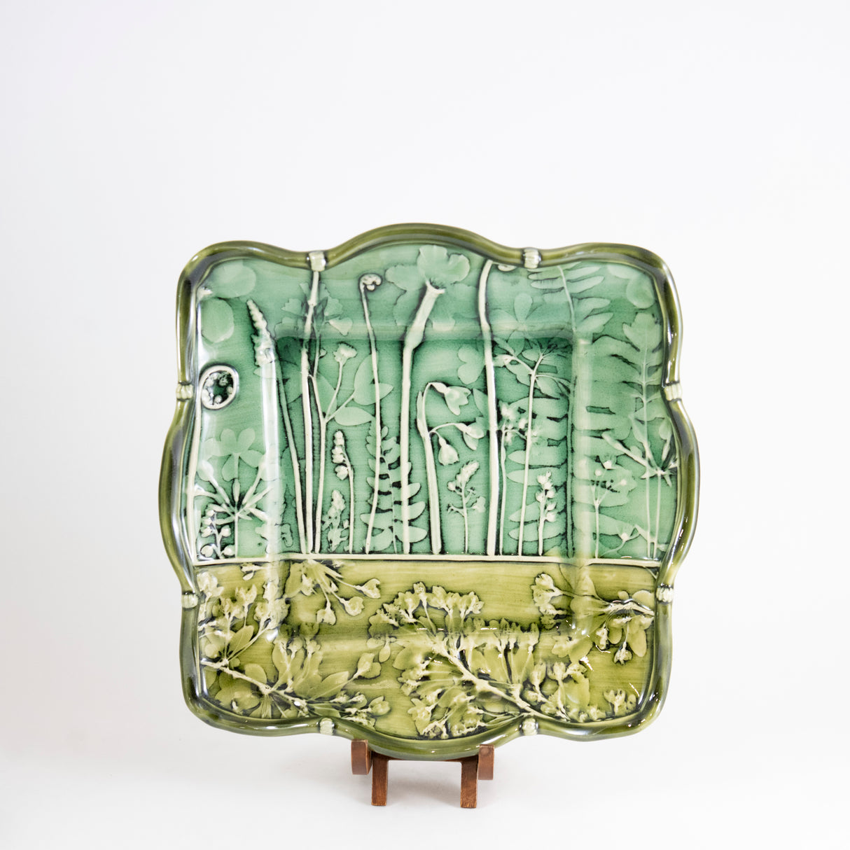 Square Platter by Christy Knox