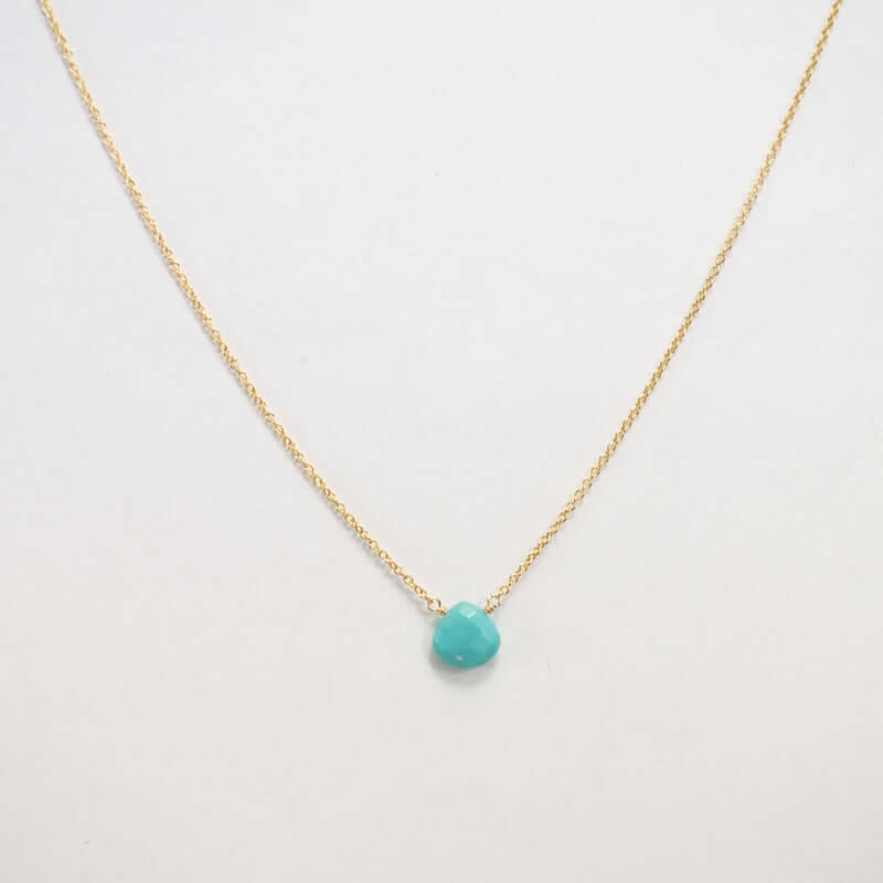 Gold Fill Turquoise Necklace at PINCH