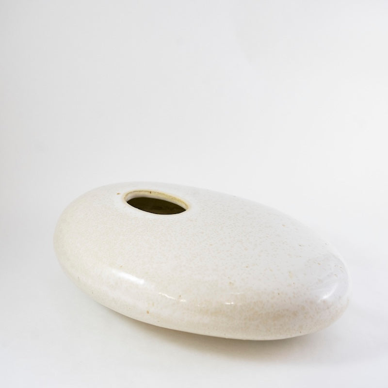 Low Oval Sculpture by Robbie Heidinger