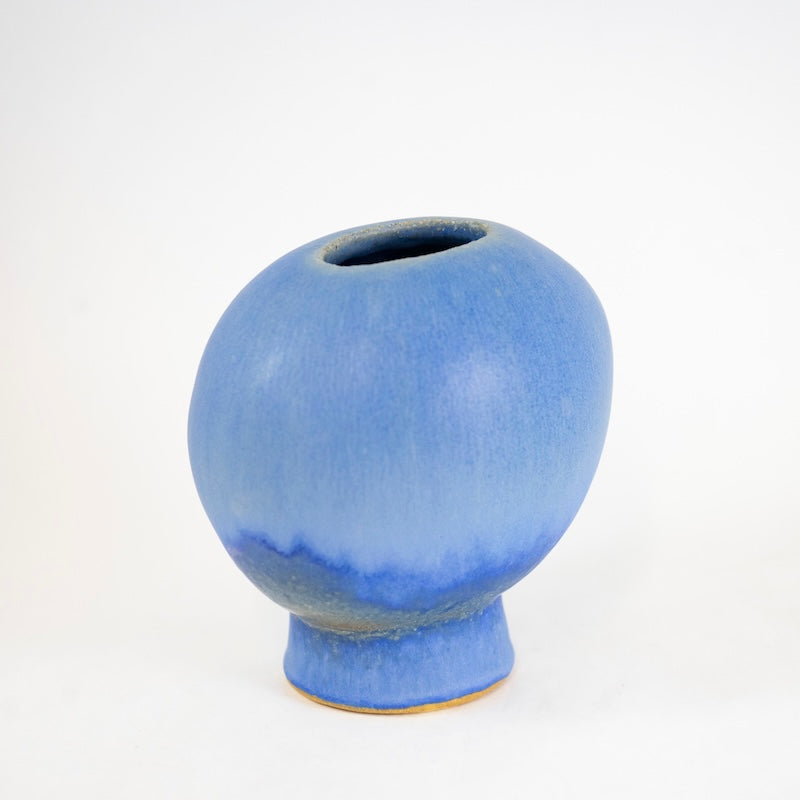 Small Single Blue Sculpture by Robbie Heidinger