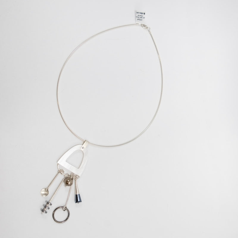 Half Dome & Charms Necklace from Inteplei at Pinch in Northampton, MA