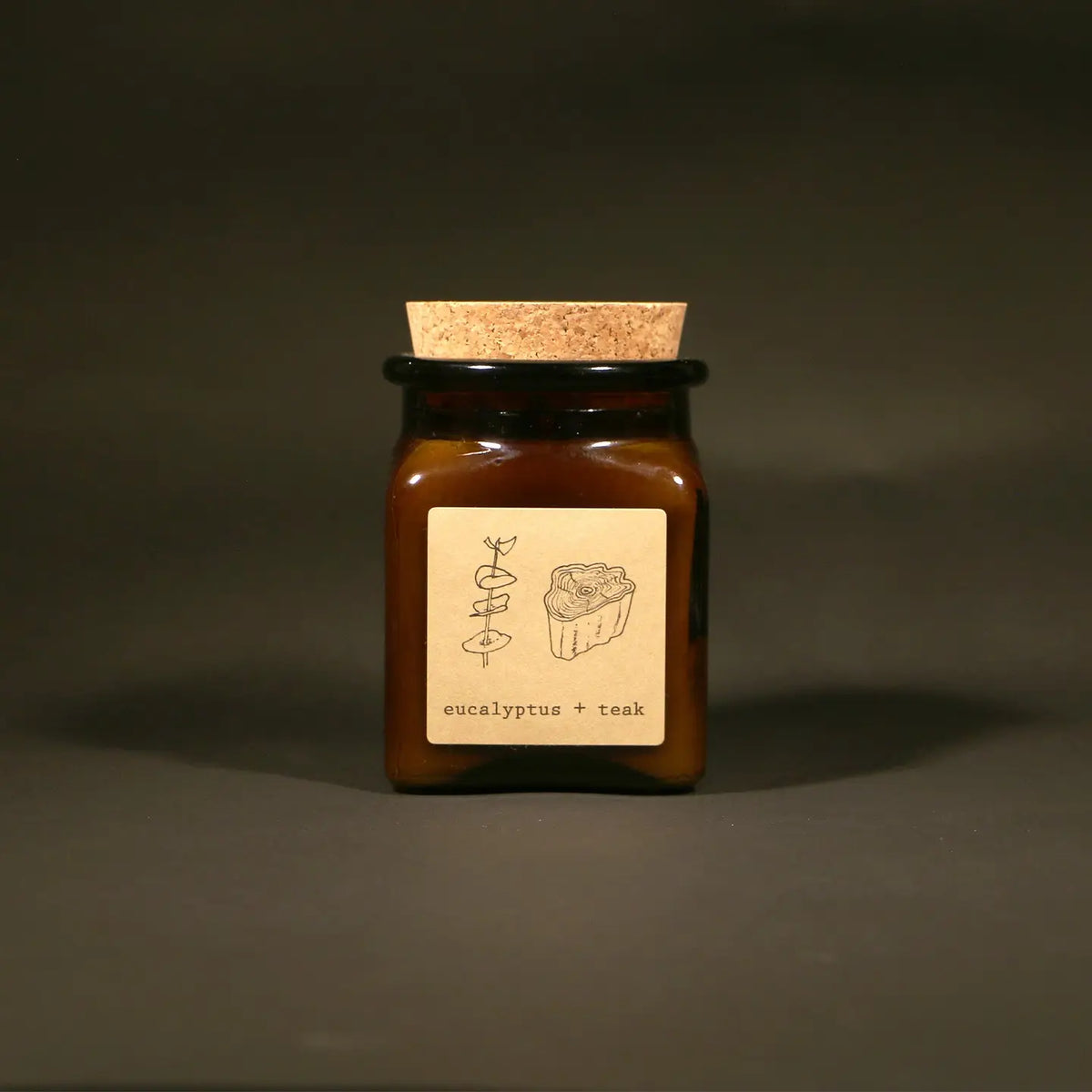 Eucalyptus + Teak Candle
