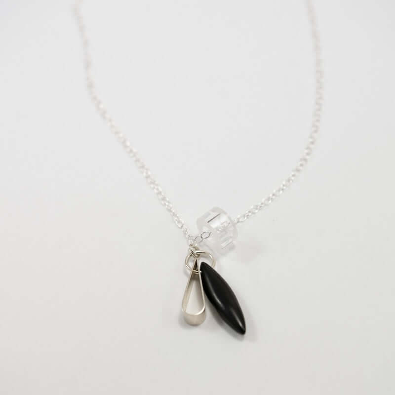 Raven and Teardrop Necklace from Inteplei at Pinch in Northampton, MA