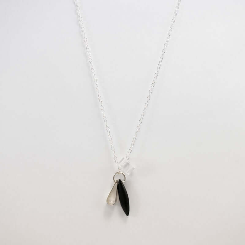 Raven and Teardrop Necklace from Inteplei at Pinch in Northampton, MA