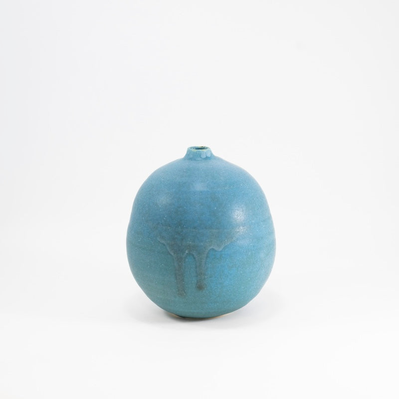 Periwinkle Small Round Vase from Judy Jackson at Pinch in Northampton, MA