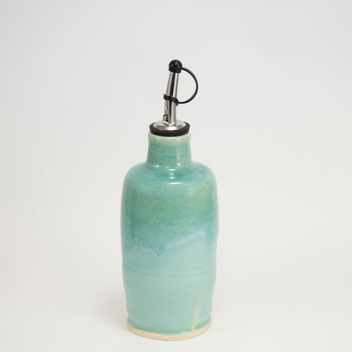 Oil Dispenser in Seafoam Glaze
