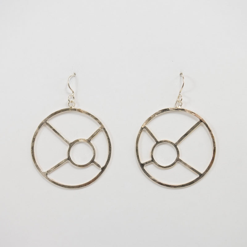 Morning Sun Earrings from Little Cat Metals at Pinch in Northampton, MA