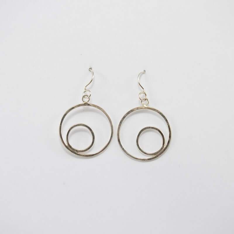 Owl Eye Earrings from Little Cat Metals at Pinch in Northampton, MA