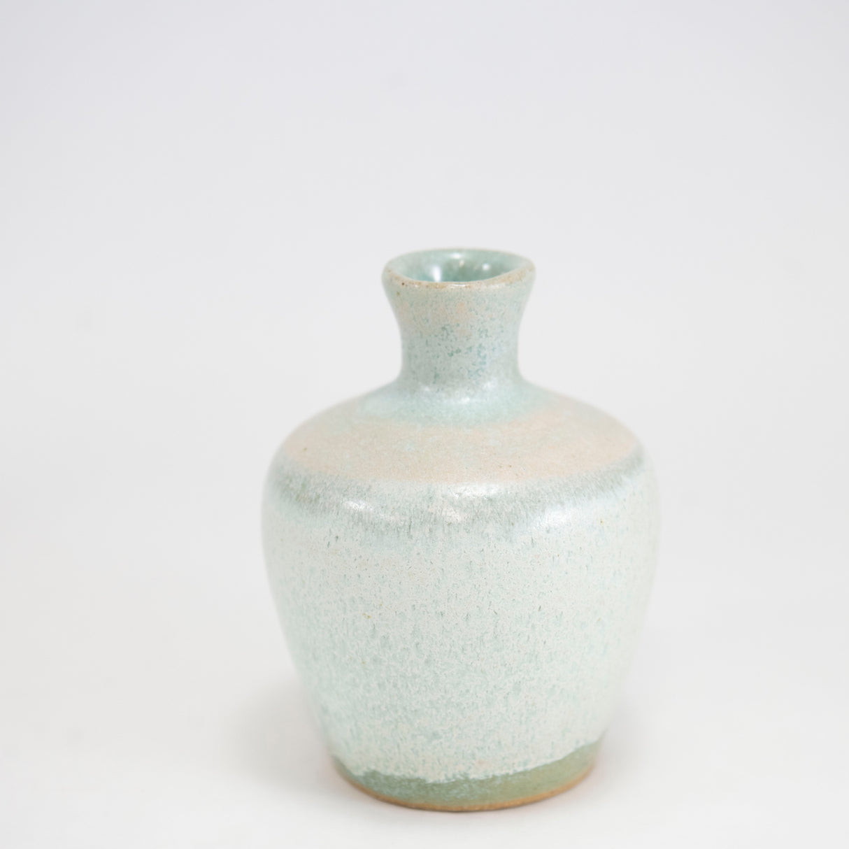 Matte Green Bud Vase