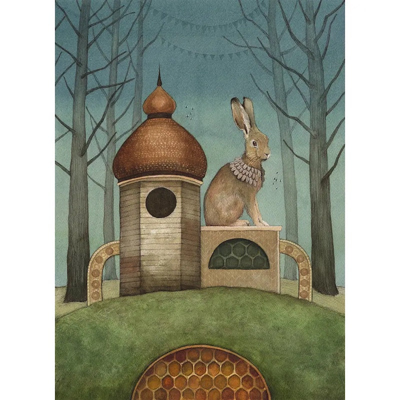 Woodland Home 8x10 Print
