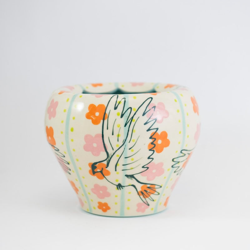 Bird Vase from Kate Lincoln at Pinch in Northampton, MA