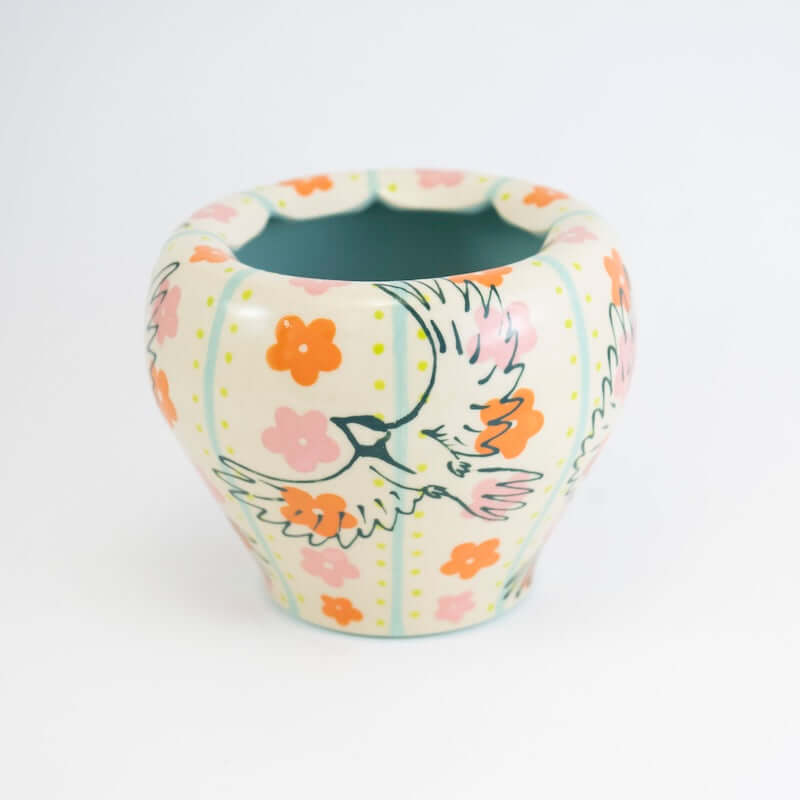 Bird Vase from Kate Lincoln at Pinch in Northampton, MA