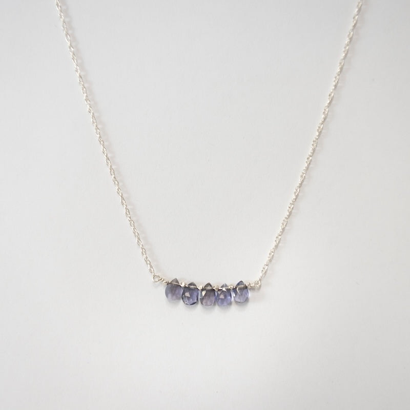 Iolite Choker Necklace from Hallie's Comet at Pinch in Northampton, MA