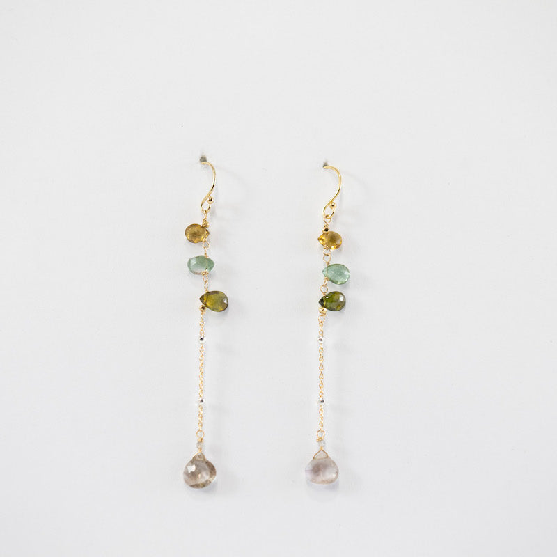 Tourmaline Water Drop Earrings from Hallie's Comet at Pinch in Northampton, MA