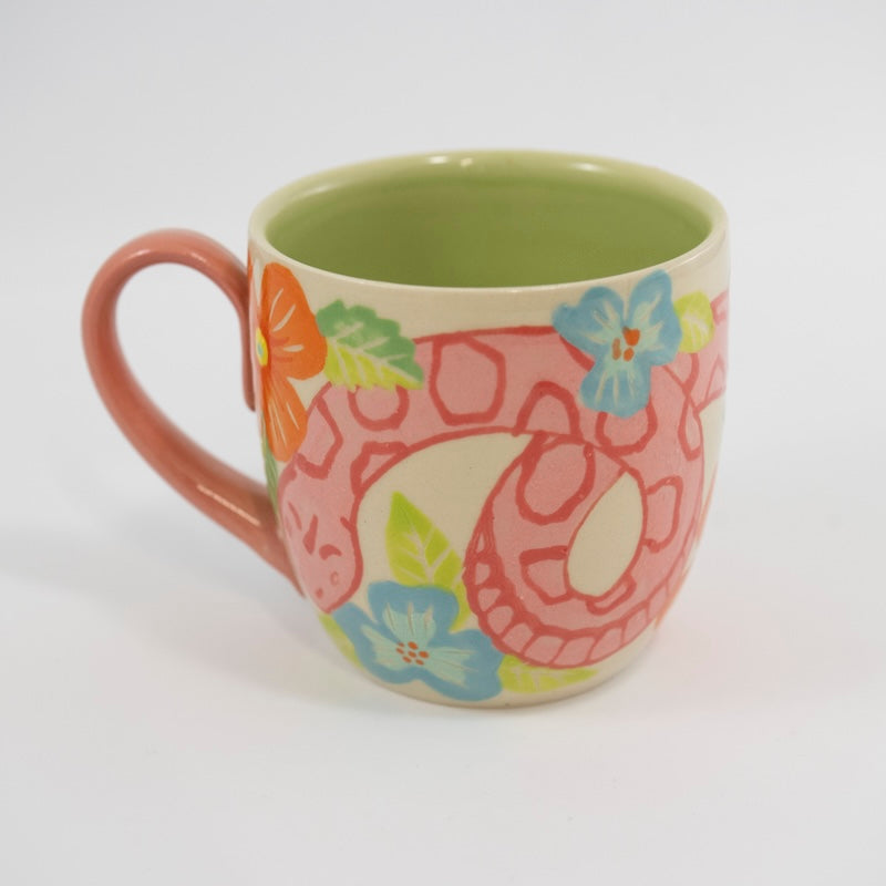 Floral Snake Mug from Kate Lincoln at Pinch in Northampton, MA