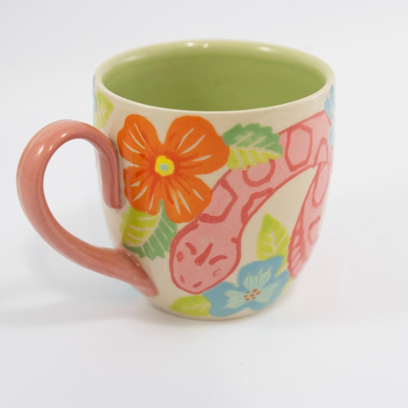 Floral Snake Mug from Kate Lincoln at Pinch in Northampton, MA