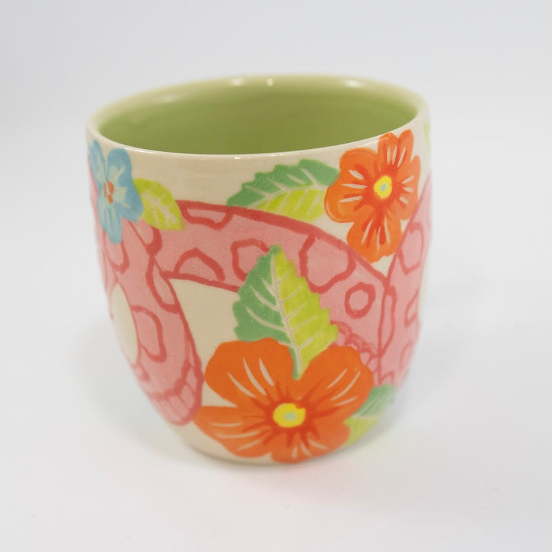 Floral Snake Mug from Kate Lincoln at Pinch in Northampton, MA