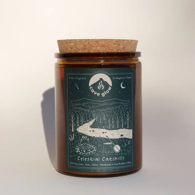 Celestial Catskills 12oz Candle from Cave Glow Studio at Pinch in Northampton, MA