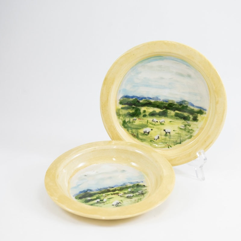 Small Scenic Plate